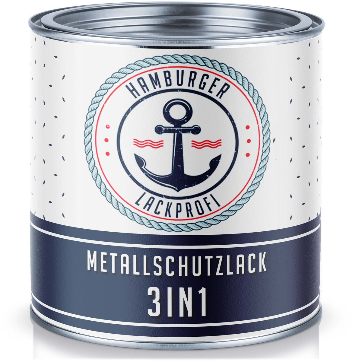 Hamburger Lack-Profi 3 in 1 Anthrazitgrau RAL 7016 - Rostschutz - Hamburger Lack-Profi
