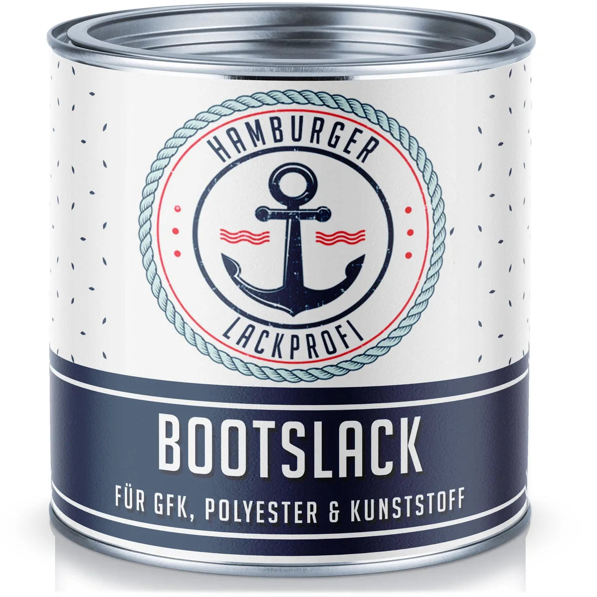 Vernice per Barche in Vetroresina Grigio calcestruzzo RAL 7023 Hamburger Lack-Profi