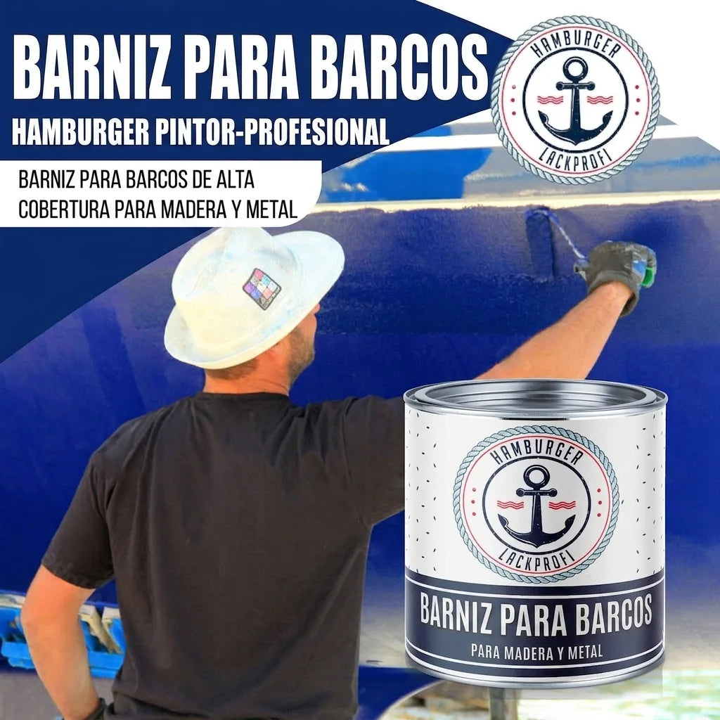 Hamburger Lack-Profi Bootslack Signalschwarz RAL 9004 - Hamburger Lack-Profi