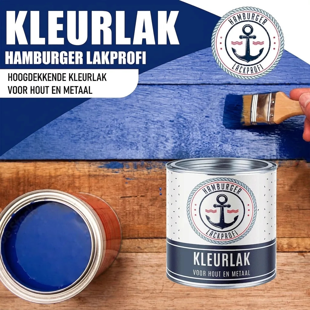 Hamburger Lack-Profi Buntlack Safrangelb RAL 1017 - Robuster Kunstharzlack - Hamburger Lack-Profi