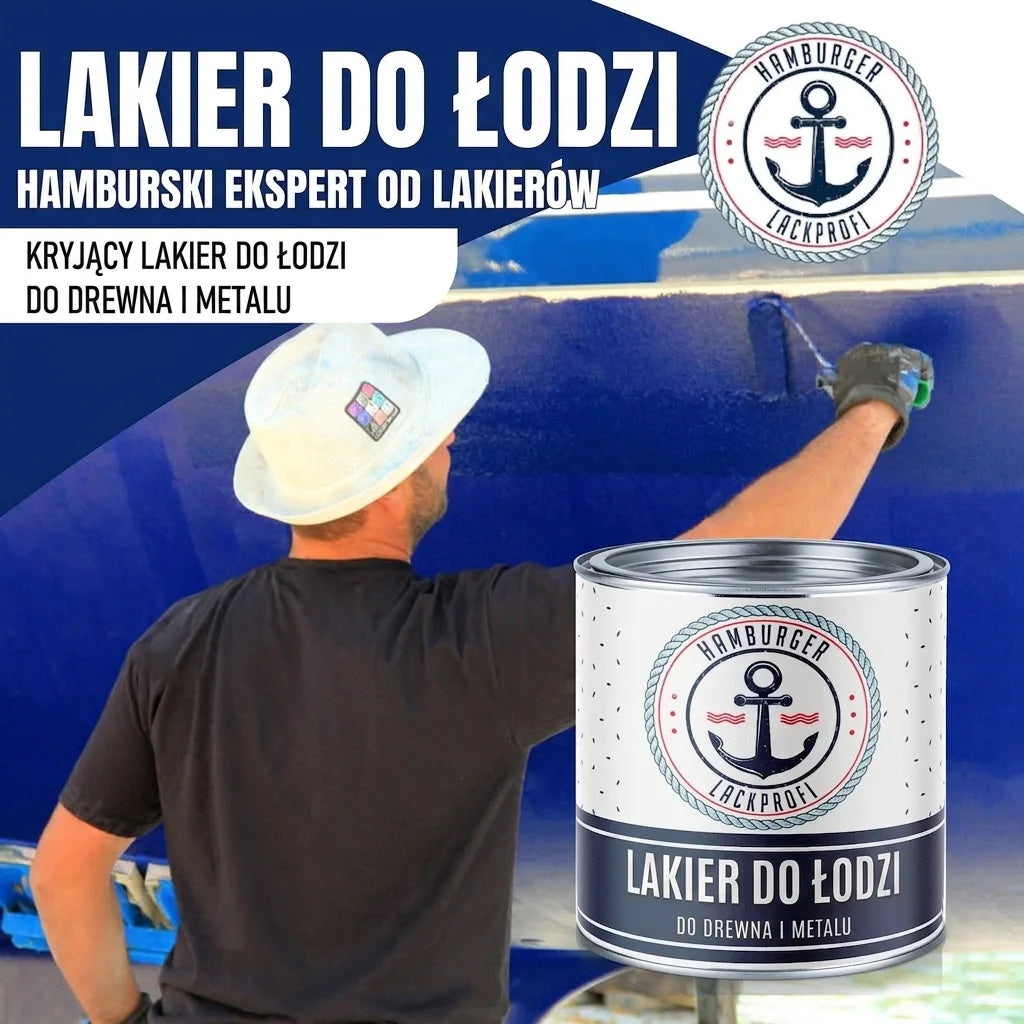 Hamburger Lack-Profi Bootslack Verkehrsorange RAL 2009 - Hamburger Lack-Profi