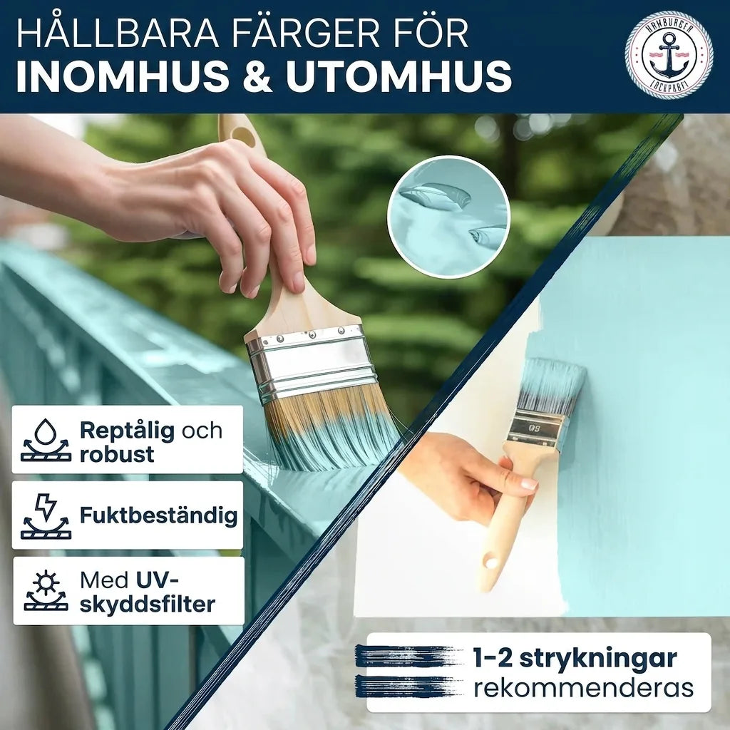 Möbelfarbe ohne Schleifen RAL 5002 Ultramarinblau - Möbellack Hamburger Lack-Profi - Hamburger Lack-Profi