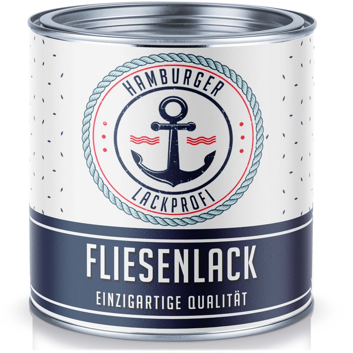 Hamburger Lack-Profi Fliesenlack Lichtblau RAL 5012 - hochdeckende Fliesenfarbe Blau - Hamburger Lack-Profi