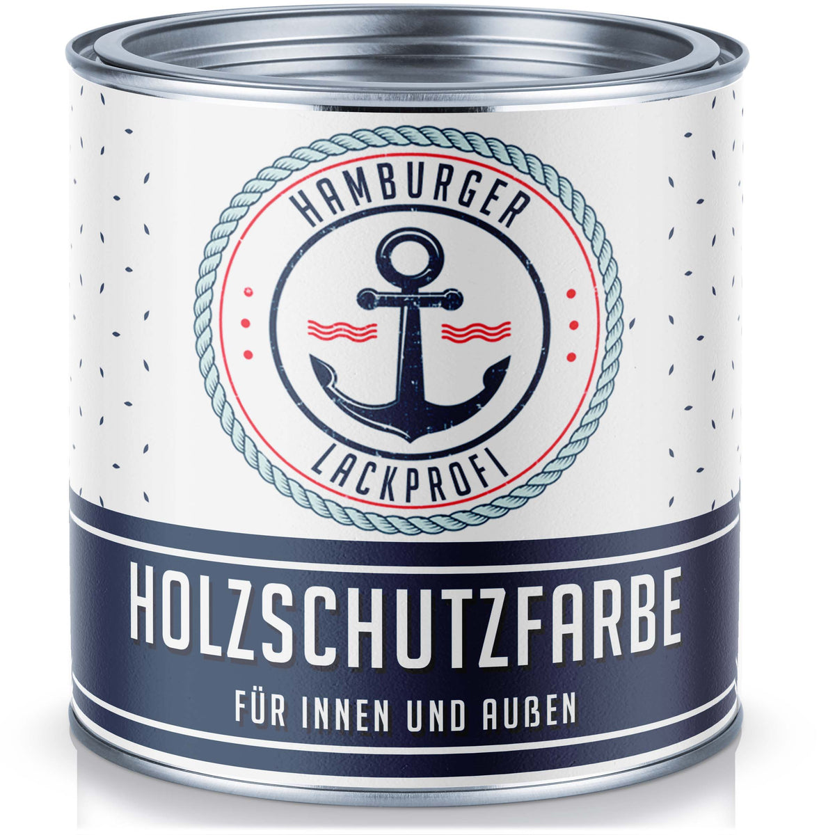 PU Holzschutzfarbe RAL 8016 Mahagonibraun - Wetterschutzfarbe - Hamburger Lack-Profi