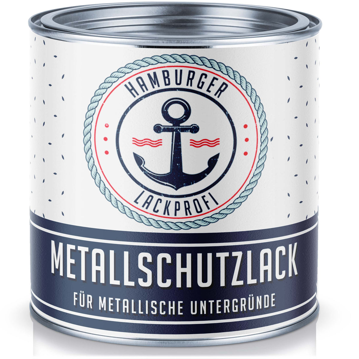 Hamburger Lack-Profi Vernice Antiruggine per Ferro Oliva nerastro RAL 6015 - resistente all'abrasione e agli urti