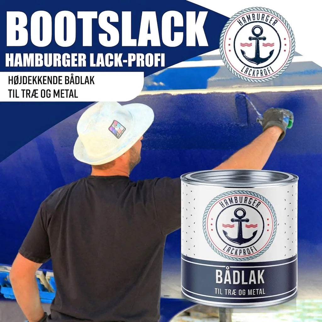 Vernice per Barche in Vetroresina Grigio verdastro RAL 7009 Hamburger Lack-Profi