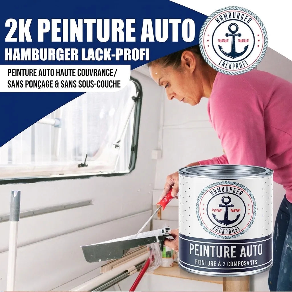 Vernice Bicomponente per Carrozzeria Marrone fango RAL 8003 - Alta Coprenza & Protezione Antiruggine - Hamburger Lack-Profi