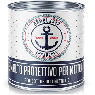 Vernice Antiruggine per Ferro Rosso rubino RAL 3003 - resistente all'abrasione e agli urti Hamburger Lack-Profi