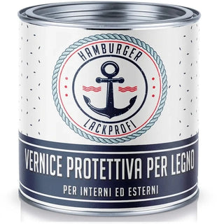 Vernice poliuretanica per legno RAL 7016 Grigio antracite - Vernice protettiva per esterni - Hamburger Lack-Profi