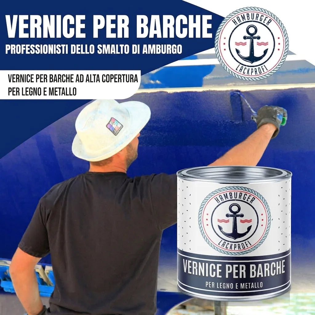 Vernice per Barche in Vetroresina Arancio pastello RAL 2003 Hamburger Lack-Profi