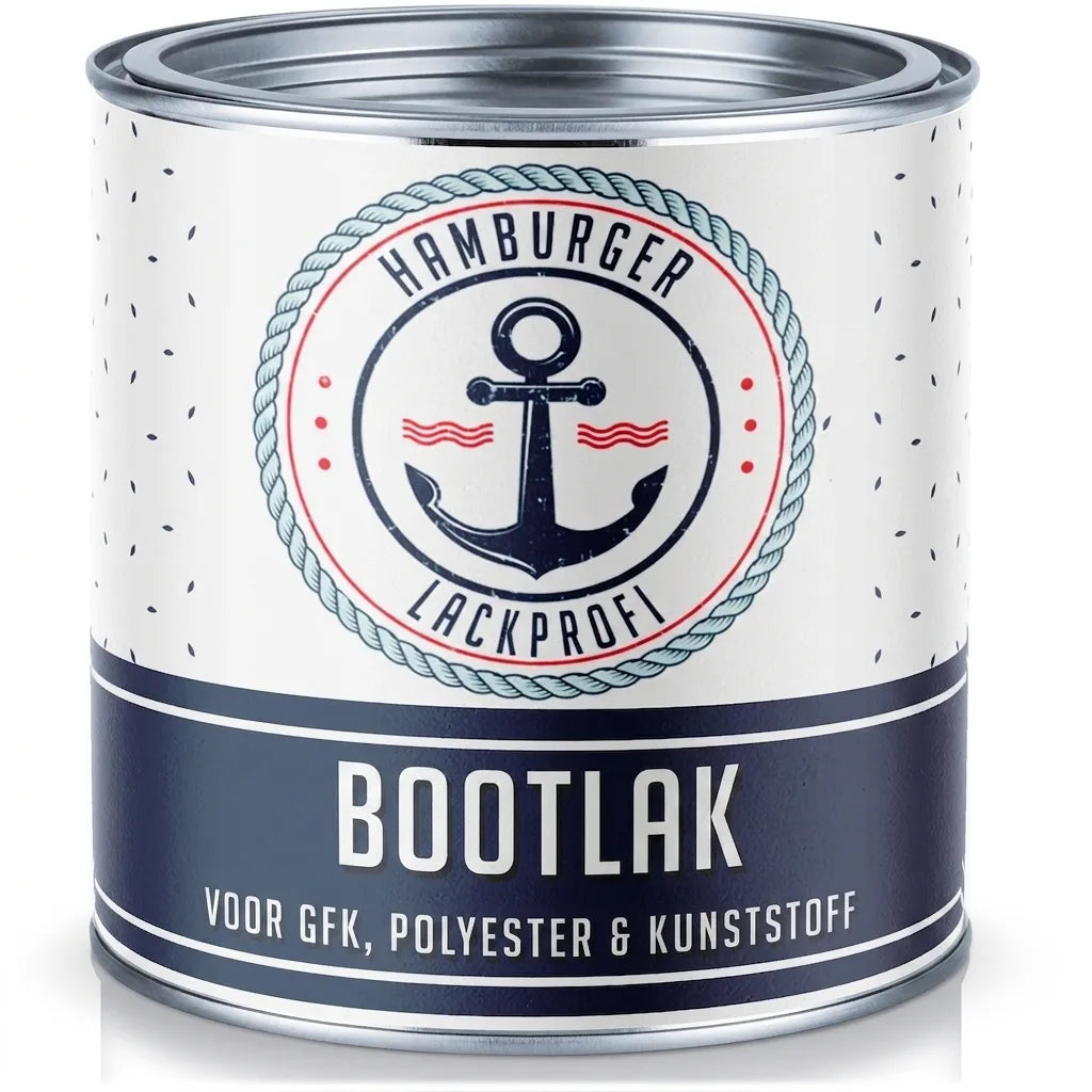 Vernice per Barche in Vetroresina Alluminio brillante RAL 9006 Hamburger Lack-Profi