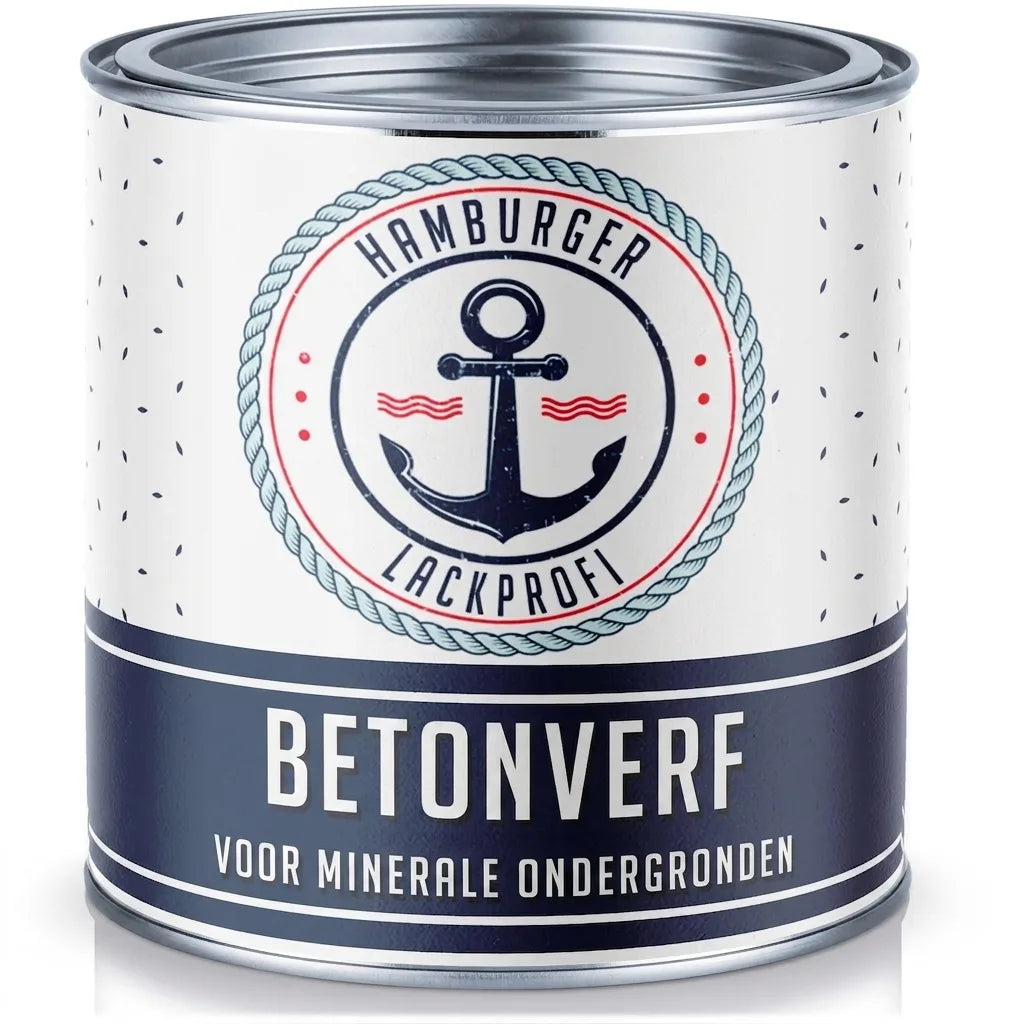 Hamburger Lack-Profi Betonfarbe Schwarzblau RAL 5004 - hochdeckende Fassadenfarbe - Hamburger Lack-Profi