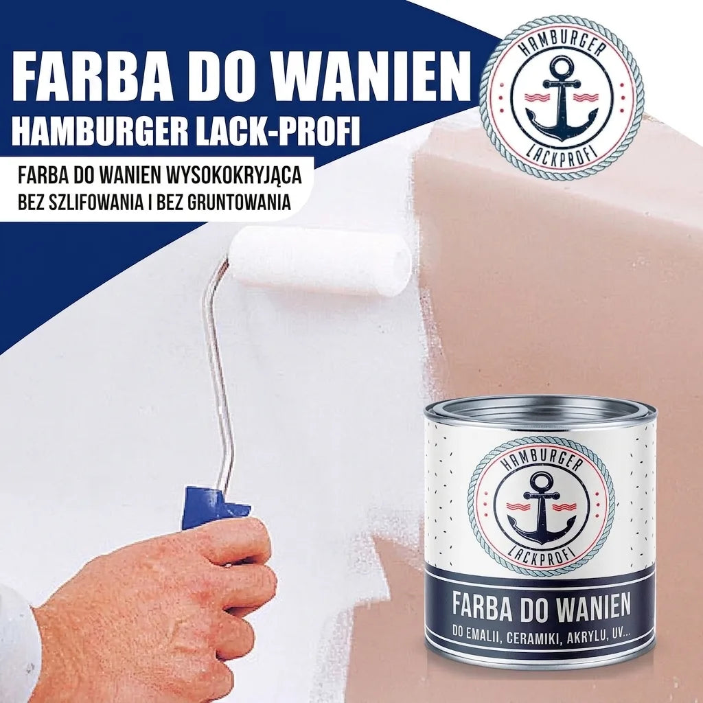Smalto per Vasca da Bagno 2K Giallo miele RAL 1005 - Lucido / Satinato / Opaco - Hamburger Lack-Profi