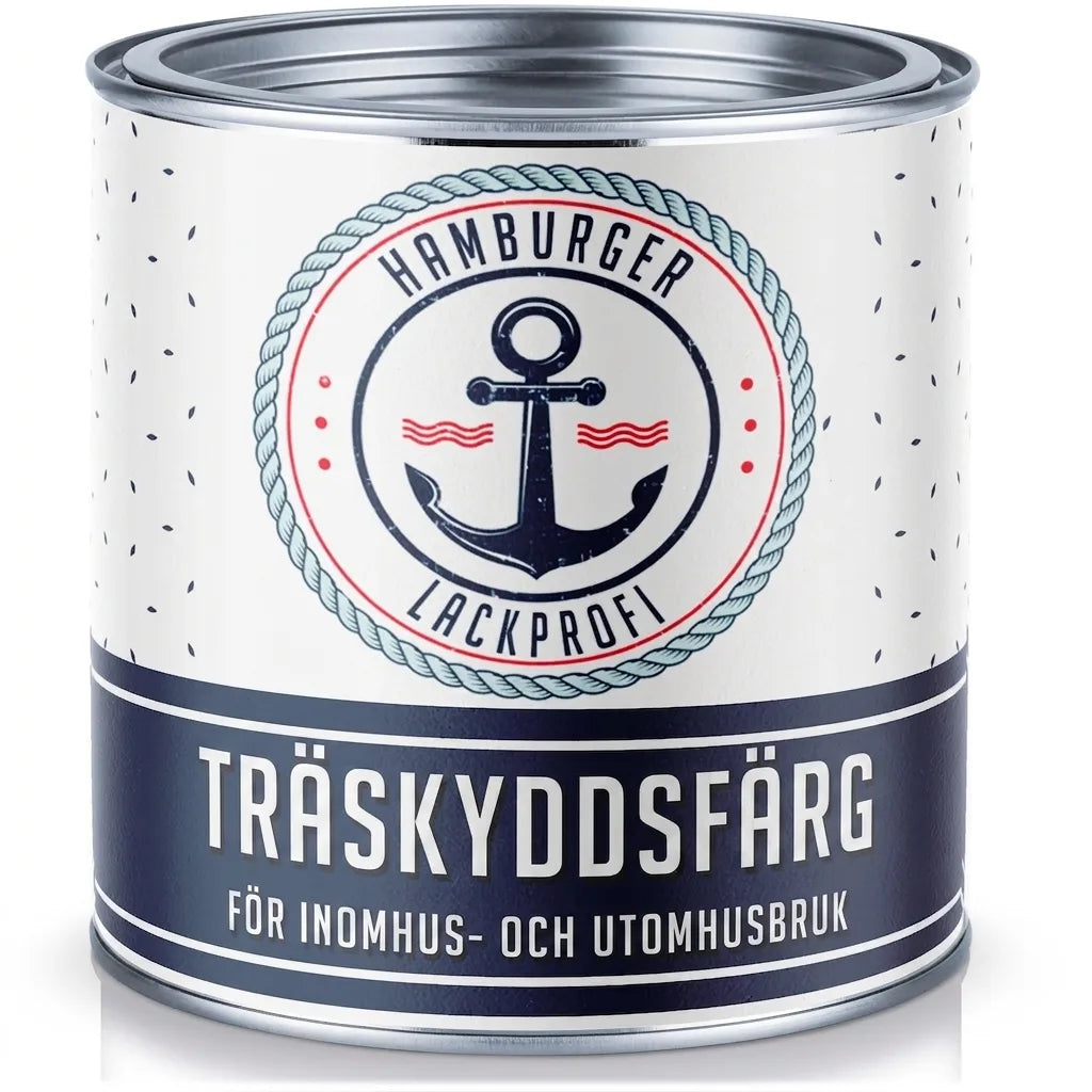 Vernice poliuretanica per legno RAL 7001 Grigio argento - Vernice protettiva per esterni - Hamburger Lack-Profi