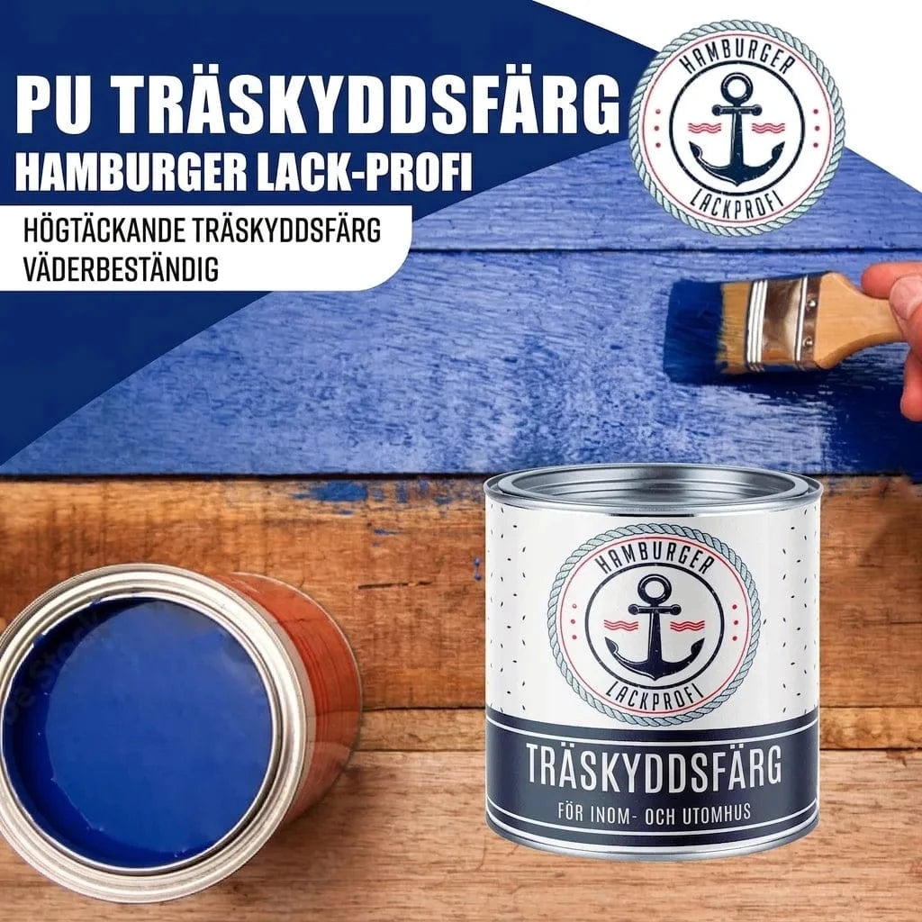 PU Holzschutzfarbe - Wetterschutzfarbe ohne Schleifen - Hamburger Lack-Profi