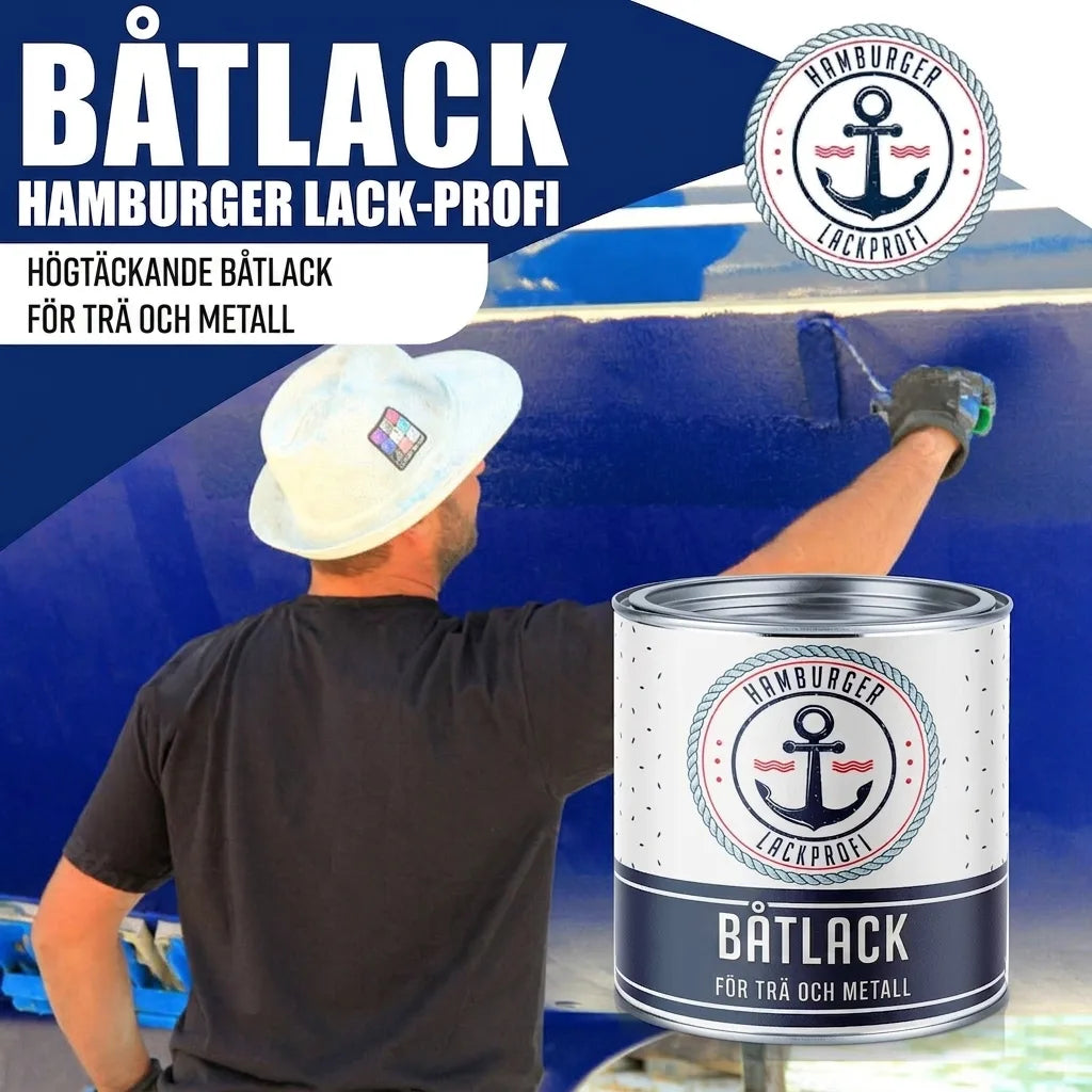 Vernice per Barche in Vetroresina Grigio calcestruzzo RAL 7023 Hamburger Lack-Profi