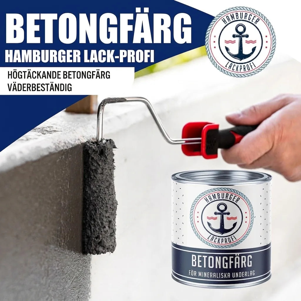 Hamburger Lack-Profi Betonfarbe Blaulila RAL 4005 - hochdeckende Fassadenfarbe - Hamburger Lack-Profi