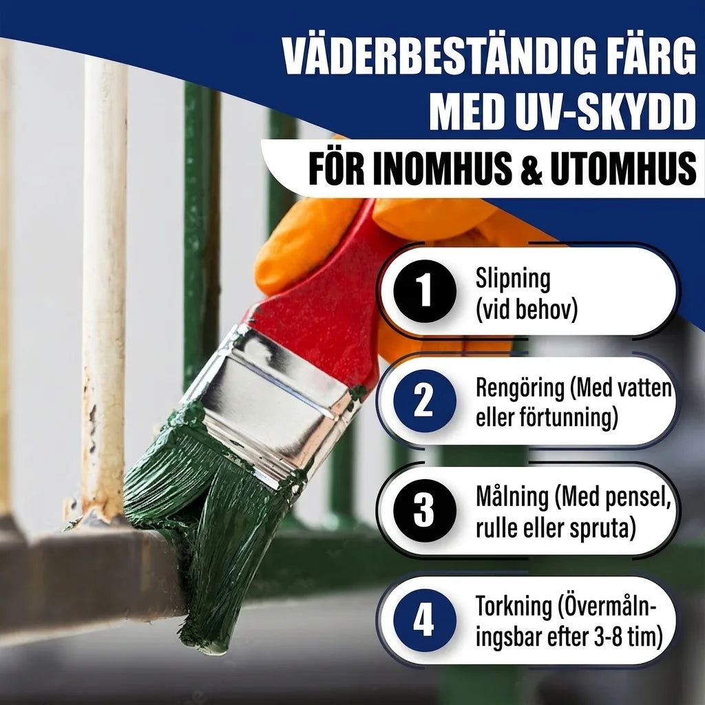 Vernice Antiruggine per Ferro Grigio quarzo RAL 7039 - resistente all'abrasione e agli urti Hamburger Lack-Profi